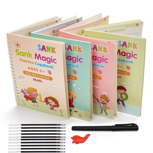 1 2 3 4 5 ✍️ SANK Magic Copybook Set Improve Handwriting in Just 15 Minutes a Day